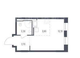 Продажа квартиры студии в новостройке - Песочный п, жилой комплекс Курортный квартал, 582 