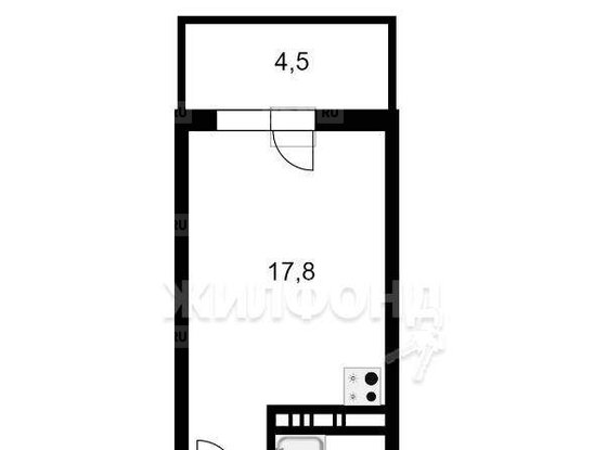 Продажа однокомнатной квартиры - Ветеранов проспект, д.171, корп.5 