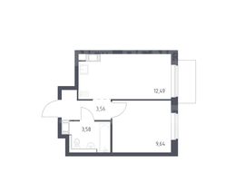 Продажа однокомнатной квартиры в новостройке - жилой комплекс Квартал Торики, к1.1 