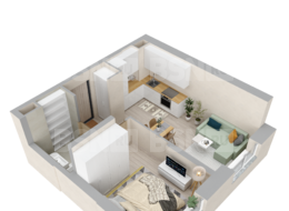 Продажа однокомнатной квартиры в новостройке - ул. Ивинская, д. 19, корп. 1 