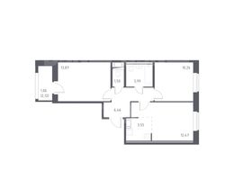 Продажа двухкомнатной квартиры в новостройке - Песочный п, жилой комплекс Курортный квартал, 582 
