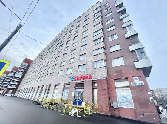 Продажа двухкомнатной квартиры - Ветеранов проспект, д.78 