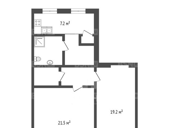 Продажа двухкомнатной квартиры - 12-я Красноармейская улица, д.6 