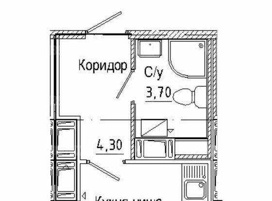 Продажа однокомнатной квартиры - Суздальское шоссе, д.18, корп.4 стр 1 