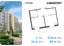 Продажа однокомнатной квартиры в новостройке - Колпино г, проспект Ленина, 60 