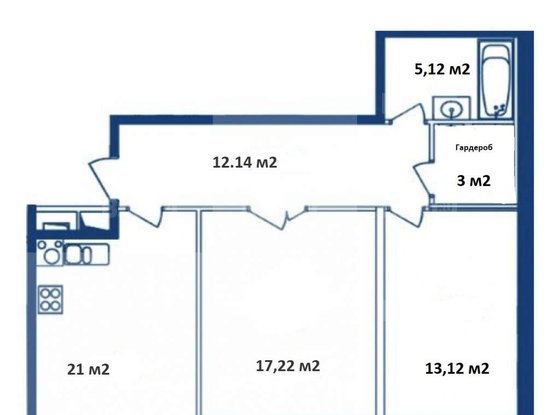 Продажа двухкомнатной квартиры - 18-я В.О. линия, д.51 