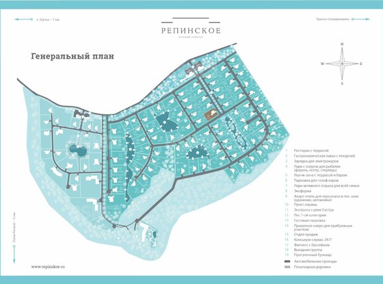 Продажа участка - поселок Ленинское, Репинское кп