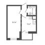 Продажа однокомнатной квартиры - Мурино, Шоссе в Лаврики улица, д.59, корп.1 