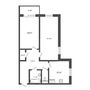 Продажа двухкомнатной квартиры - Краснопутиловская улица, д.125 