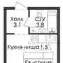 Продажа однокомнатной квартиры - Измайловский проспект, д.29, литера И 