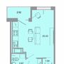 Продажа однокомнатной квартиры в новостройке - Бугры, Тихая улица, д.13, корп.1 