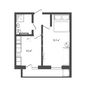 Продажа однокомнатной квартиры - Мурино, Авиаторов Балтики проспект, д.7 