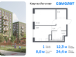 Продажа однокомнатной квартиры в новостройке - жилой комплекс Квартал Лаголово, 1 