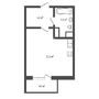 Продажа однокомнатной квартиры - Ковалёвская улица, д.26, стр1 
