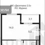 Продажа однокомнатной квартиры - Мурино, Шувалова улица, д.28 