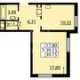 Продажа однокомнатной квартиры - Богословская улица, д.6, корп.2 