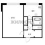 Продажа однокомнатной квартиры - Луначарского проспект, д.70, корп.1 