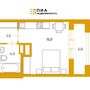Продажа однокомнатной квартиры -  д.1 