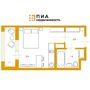 Продажа однокомнатной квартиры - Парфёновская улица, д.7, корп.1 