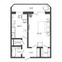 Продажа однокомнатной квартиры - Дунайский проспект, д.55, корп.1 