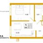 Продажа однокомнатной квартиры в новостройке - , д.1