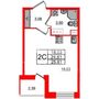 Продажа однокомнатной квартиры - Парашютная улица, д.71, корп.2 