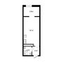 Продажа однокомнатной квартиры - Варшавская улица, д.19, корп.2 