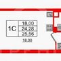Продажа однокомнатной квартиры - Железнодорожный проспект, д.14, корп.3 стр 1 