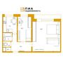 Продажа двухкомнатной квартиры - Ленская улица, д.16, корп.3 литера Б 