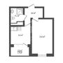 Продажа однокомнатной квартиры - Крыленко улица, д.1, корп.1 стр 4 