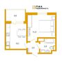 Продажа однокомнатной квартиры - Октябрьская набережная, д.34, корп.5 