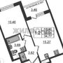 Продажа однокомнатной квартиры - поселок Шушары, Колпинское шоссе, д.117 