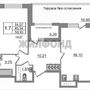 Продажа однокомнатной квартиры - Обуховской Обороны проспект, д.38, литера К 