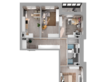 Продажа трехкомнатной квартиры в новостройке - ул. Заречная, д. 52, корп. 2 