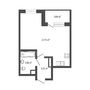 Продажа однокомнатной квартиры - деревня Новосаратовка, Первых ул, д.4, корп.1 