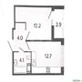 Продажа однокомнатной квартиры - Глухарская улица, д.26, стр1 
